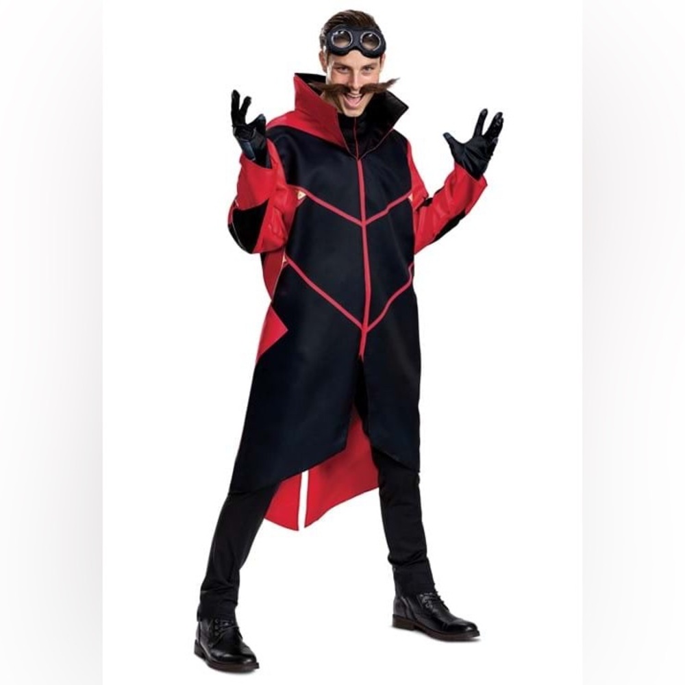 Sonic 2 Doctor Robotnik Deluxe Costume for Adults size XL